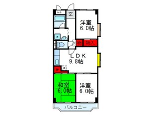 エミネンス辻本の物件間取画像